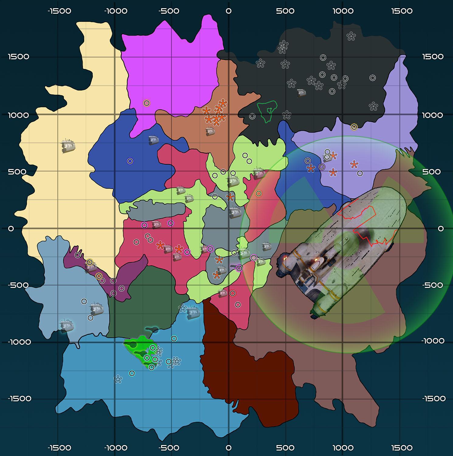 map of lost river subnautica