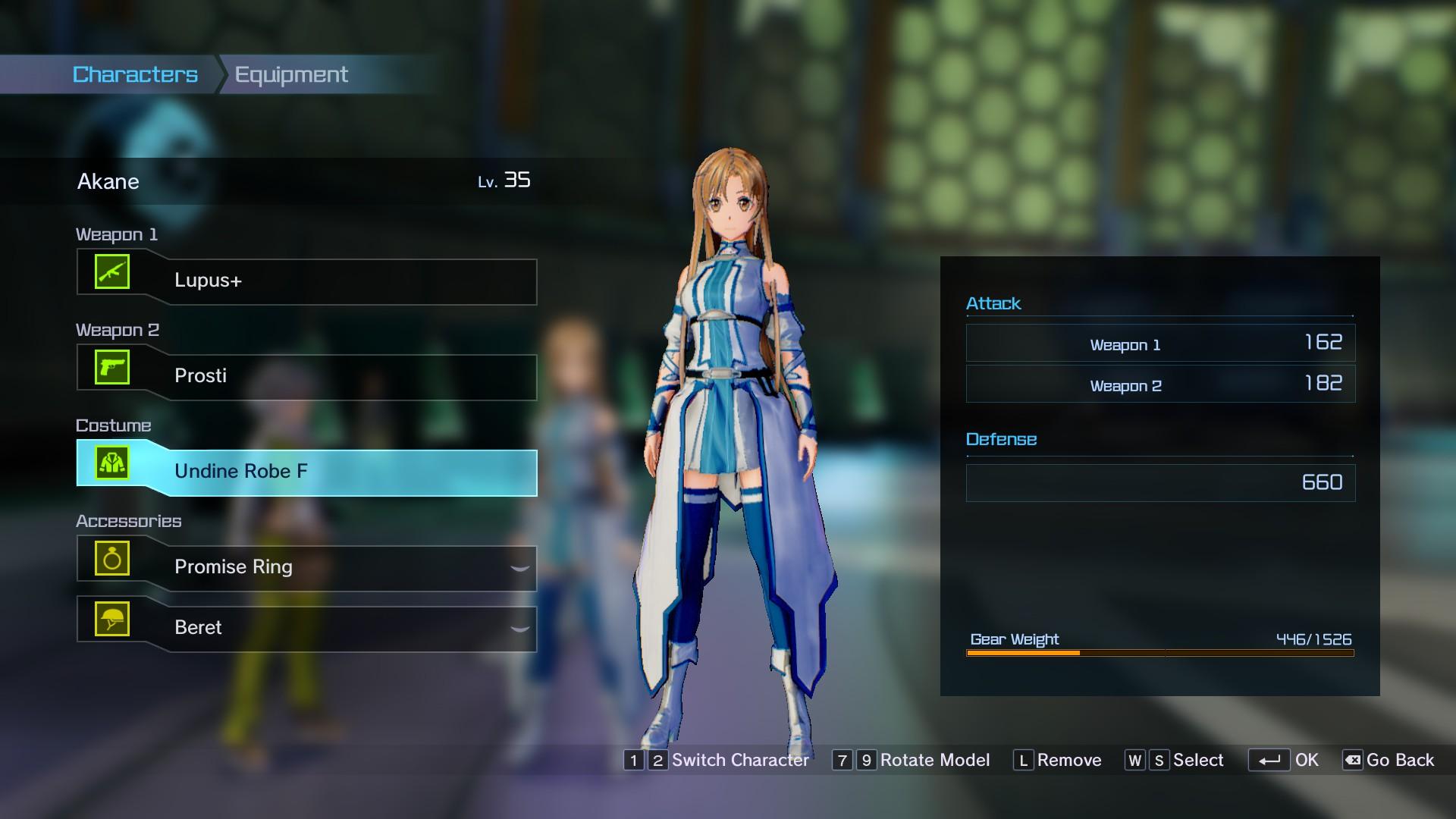 Sword Art Online: Fatal Bullet Item Shop Outfits (Female). gameplay.tips. 