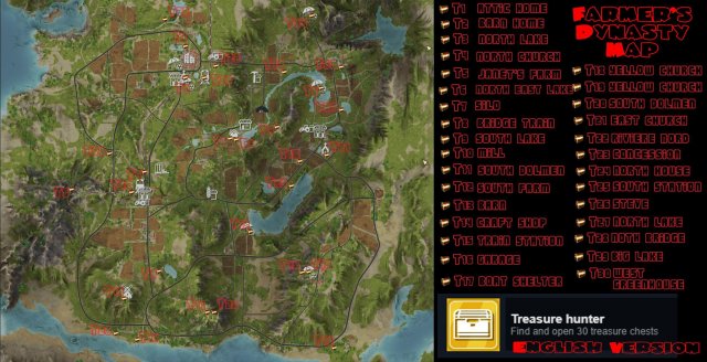 gta v treasure hunt map locations