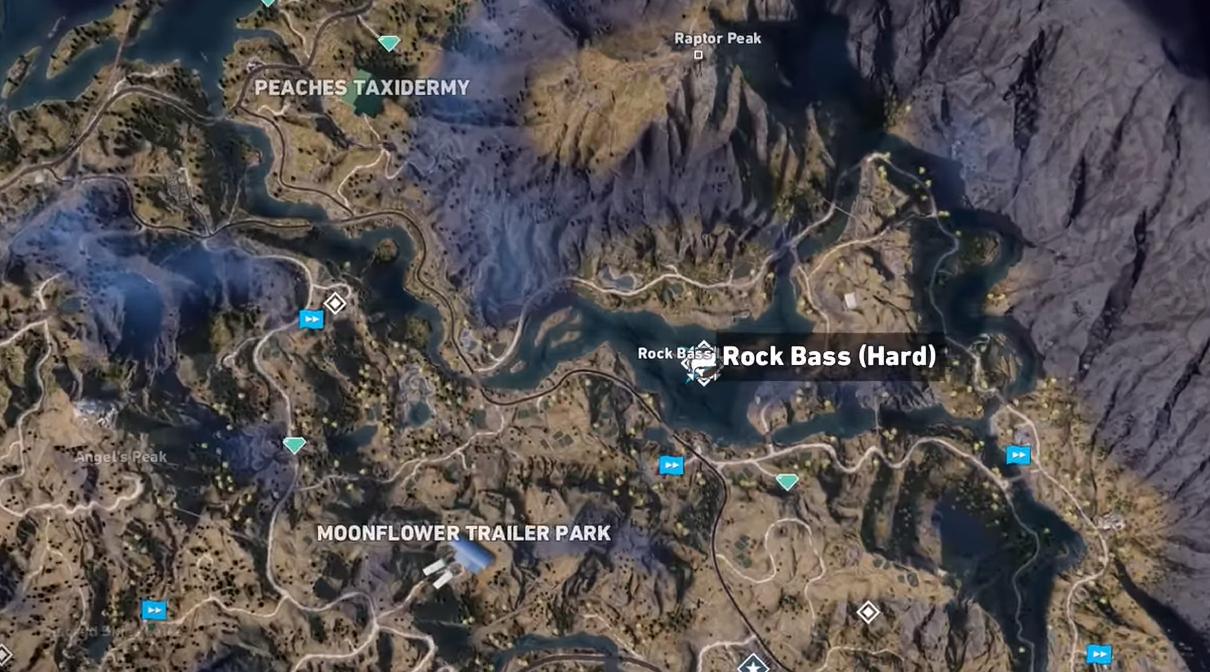 All Hard Difficulty Fishing Spot Locations