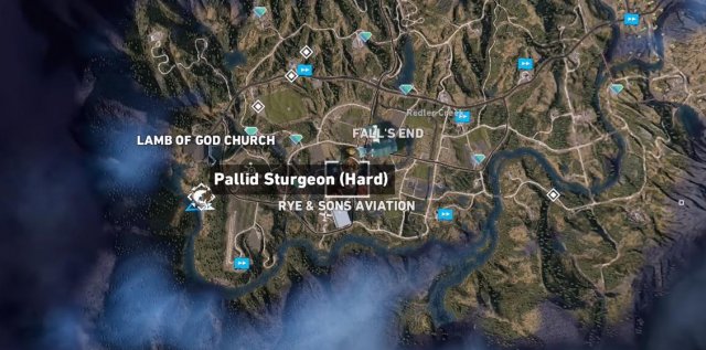 Far Cry 5 - All Hard Difficulty Fishing Spot Locations