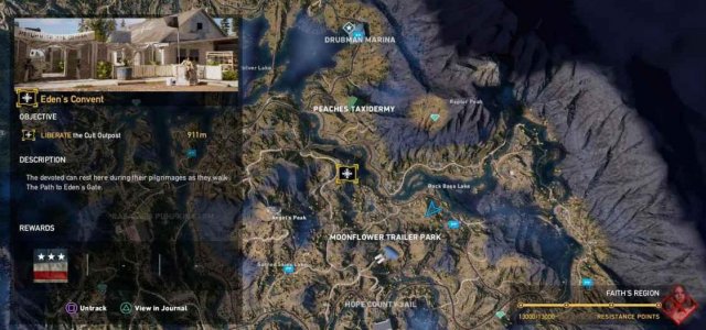 Far Cry 5 - All Outpost Locations