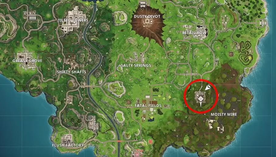 Fortnite All Battle Tier Locations Fortnite Battle Royale Secret Battle Pass Tier Location Season 4