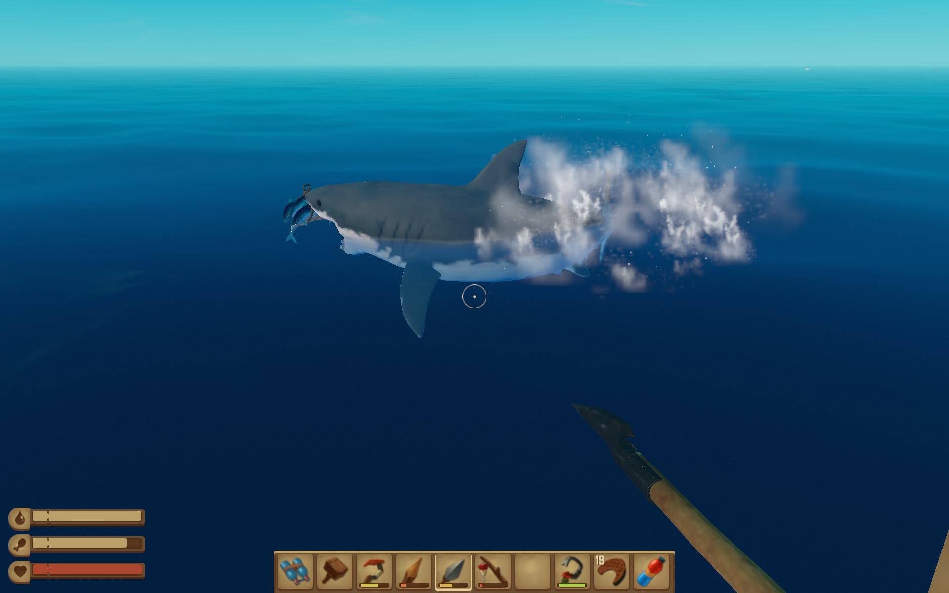 Raft Best Strategy To Kill The Shark