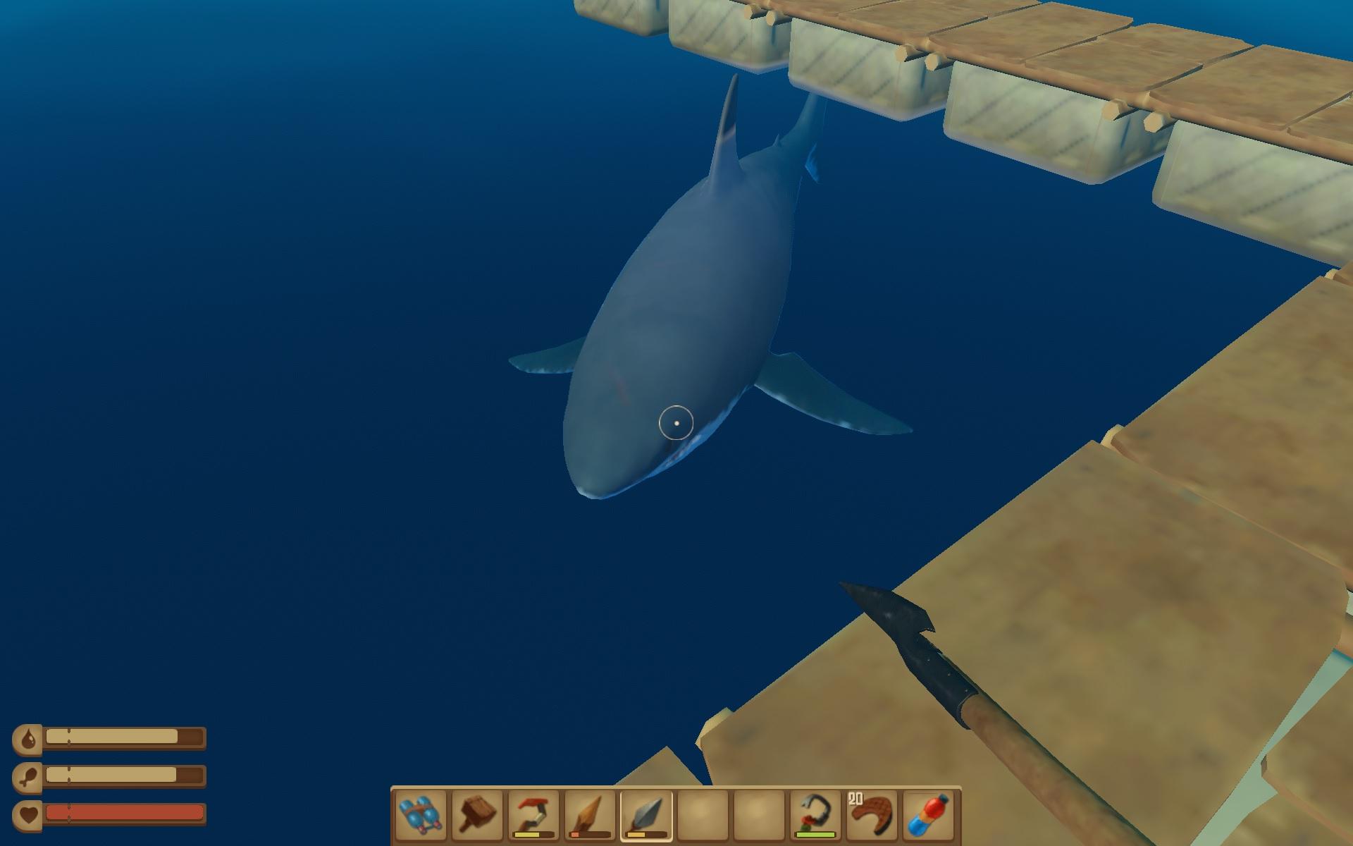 Raft Best Strategy To Kill The Shark