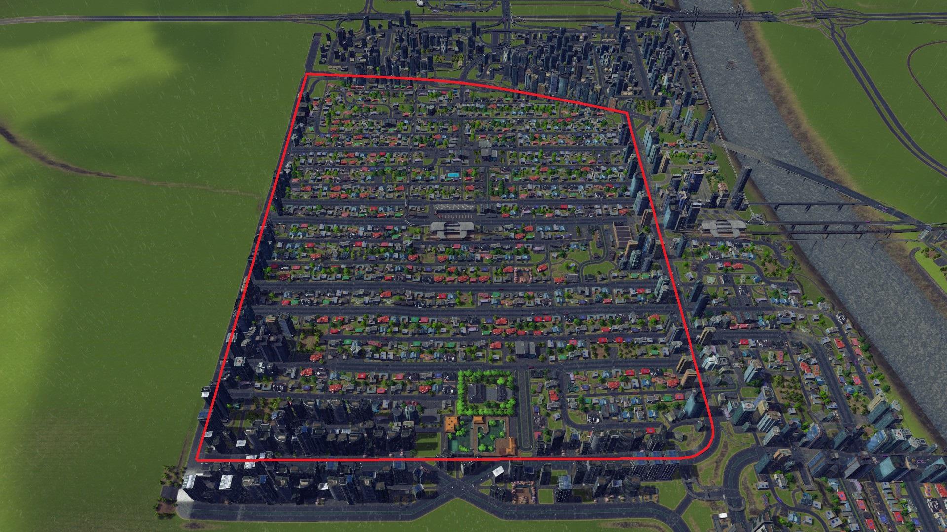 cities skylines best road layout