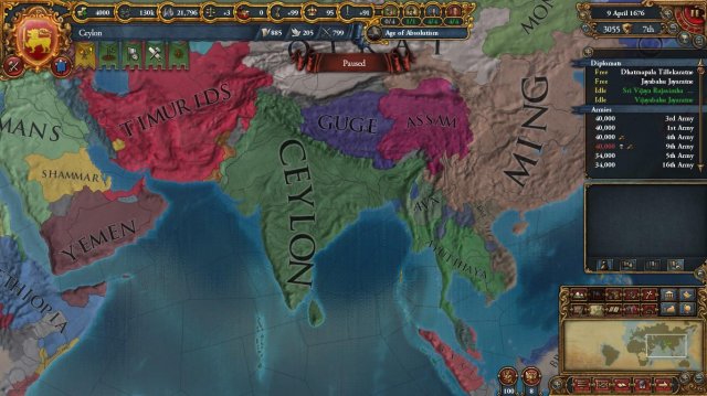 Europa Universalis IV - How to Get the Buddhists Strike Back Achievement
