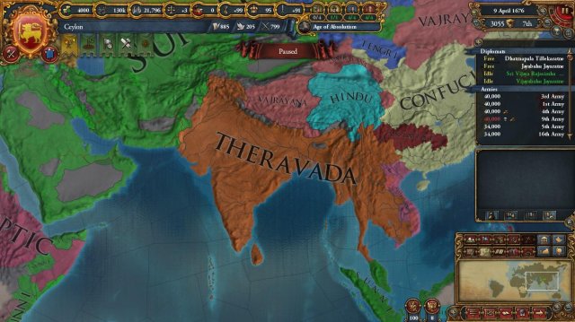 Europa Universalis IV - How to Get the Buddhists Strike Back Achievement image 19