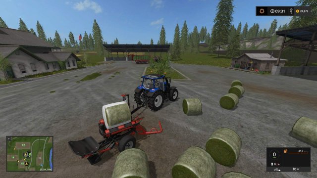 Farming Simulator 17 - How to Make Money with Silage Bales