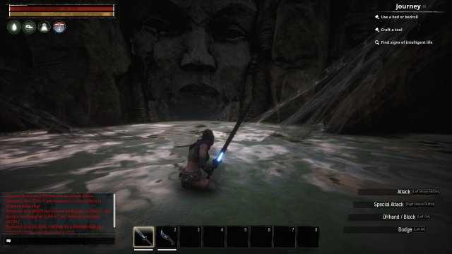 Conan Exiles - How to Remove the Bracelet and Quit the World + Boss Location