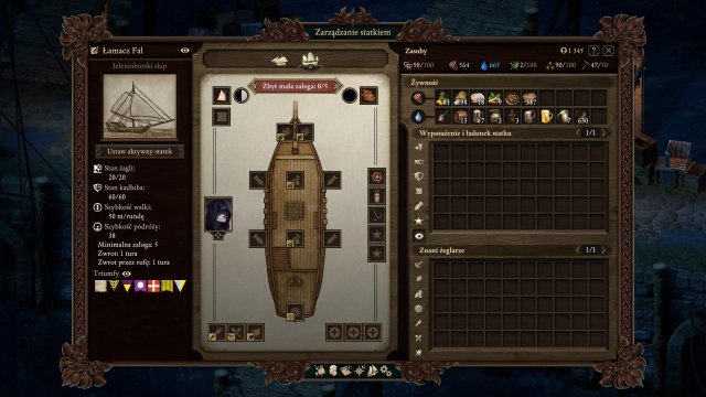 Pillars of Eternity II: Deadfire - Ships (Comparision)