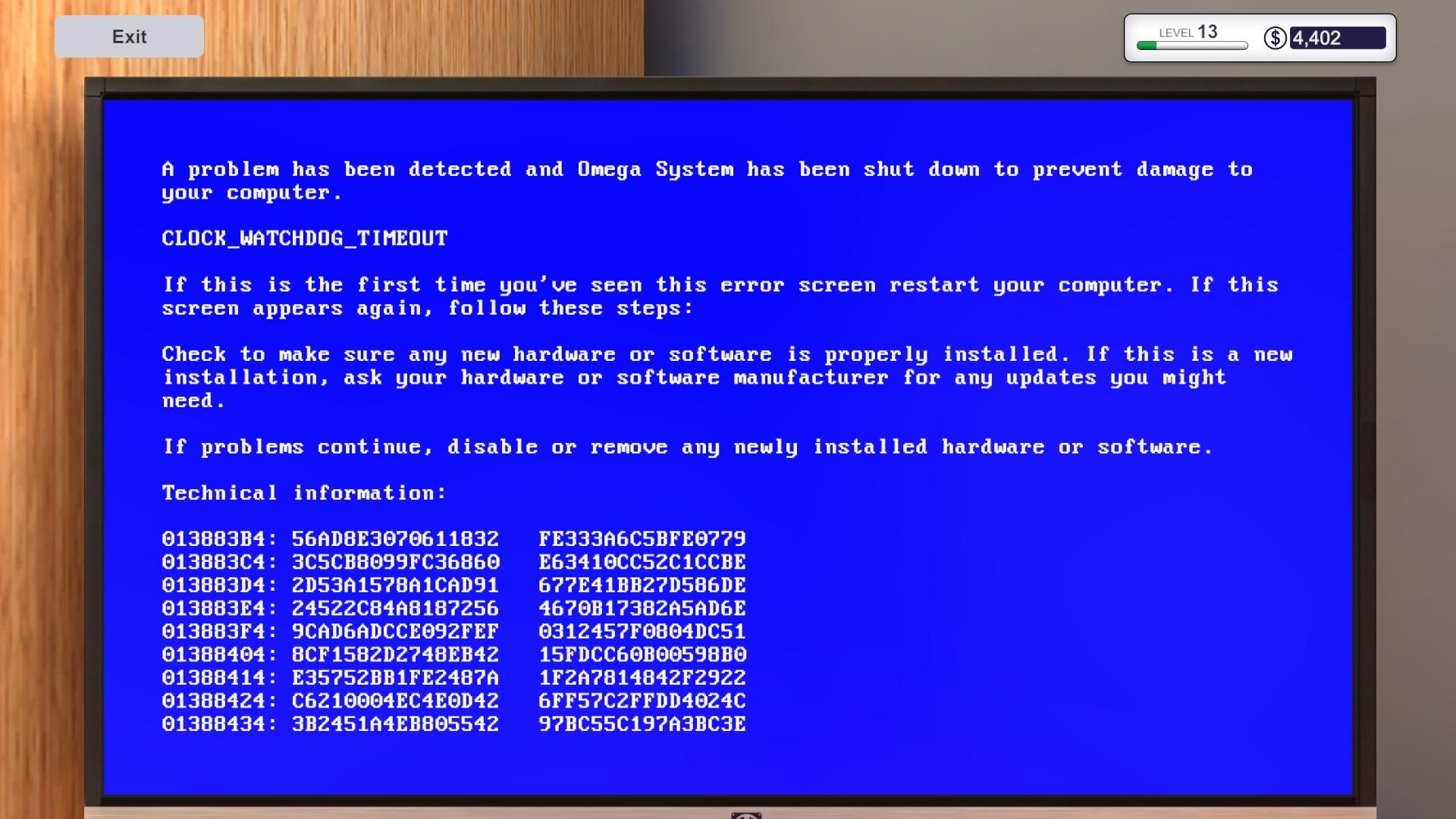 Pc Building Simulator Bsod Guide Blue Screen Of Death