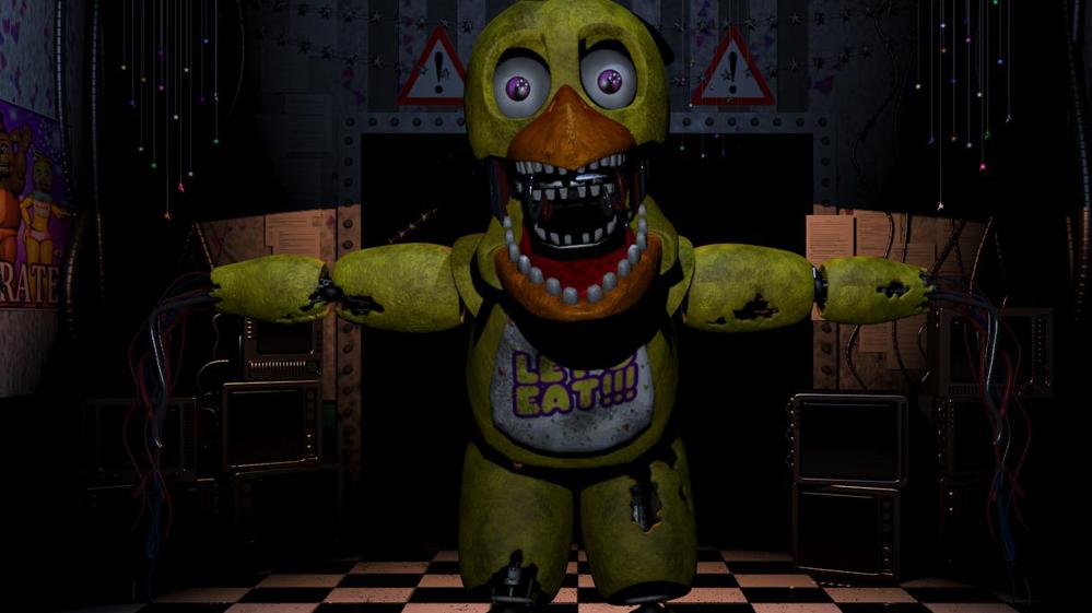 WItHERED CHICA JUMPSCARE!!! Ultimate Custom Night 