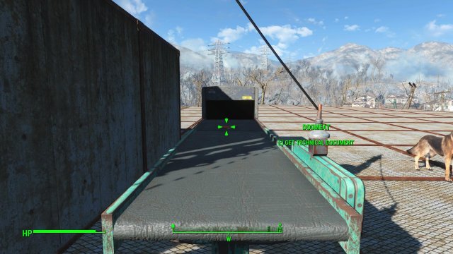 Fallout 4 - Conveyor Storage Dogmeat Duplicating Exploit