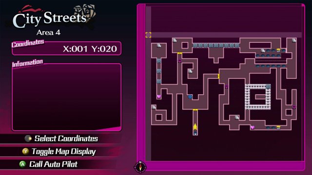 Mary Skelter: Nightmares - Maps