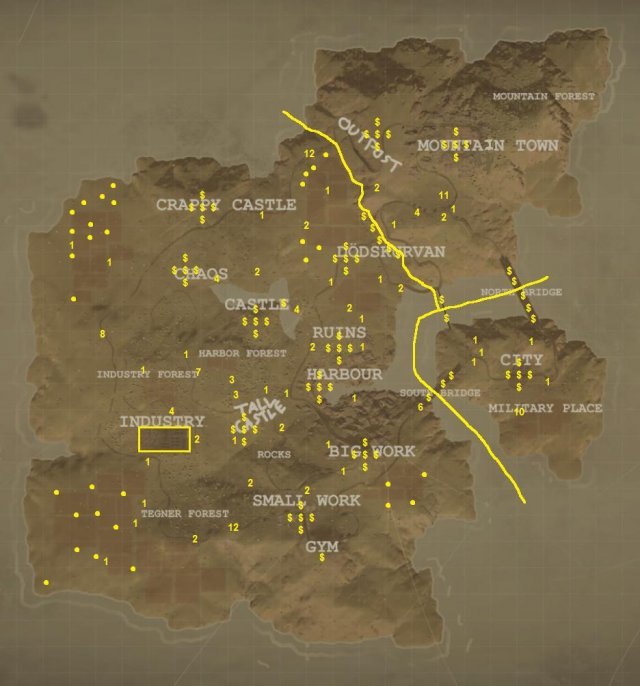 TABG - Map of All Buildings