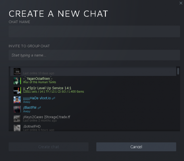 Steam - How to Make a Group Chat image 6