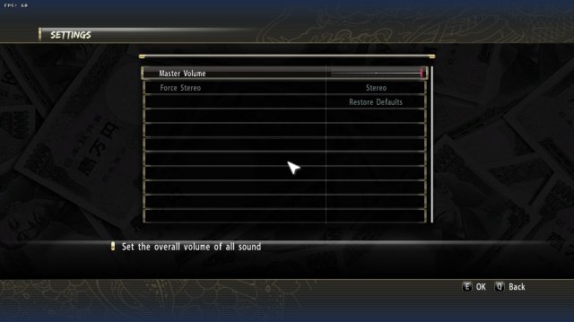 Yakuza 0 - Audio Fix and Secret Options image 17