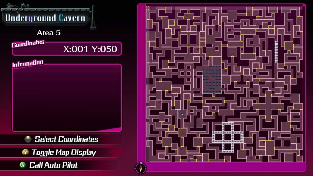 Mary Skelter: Nightmares - Maps