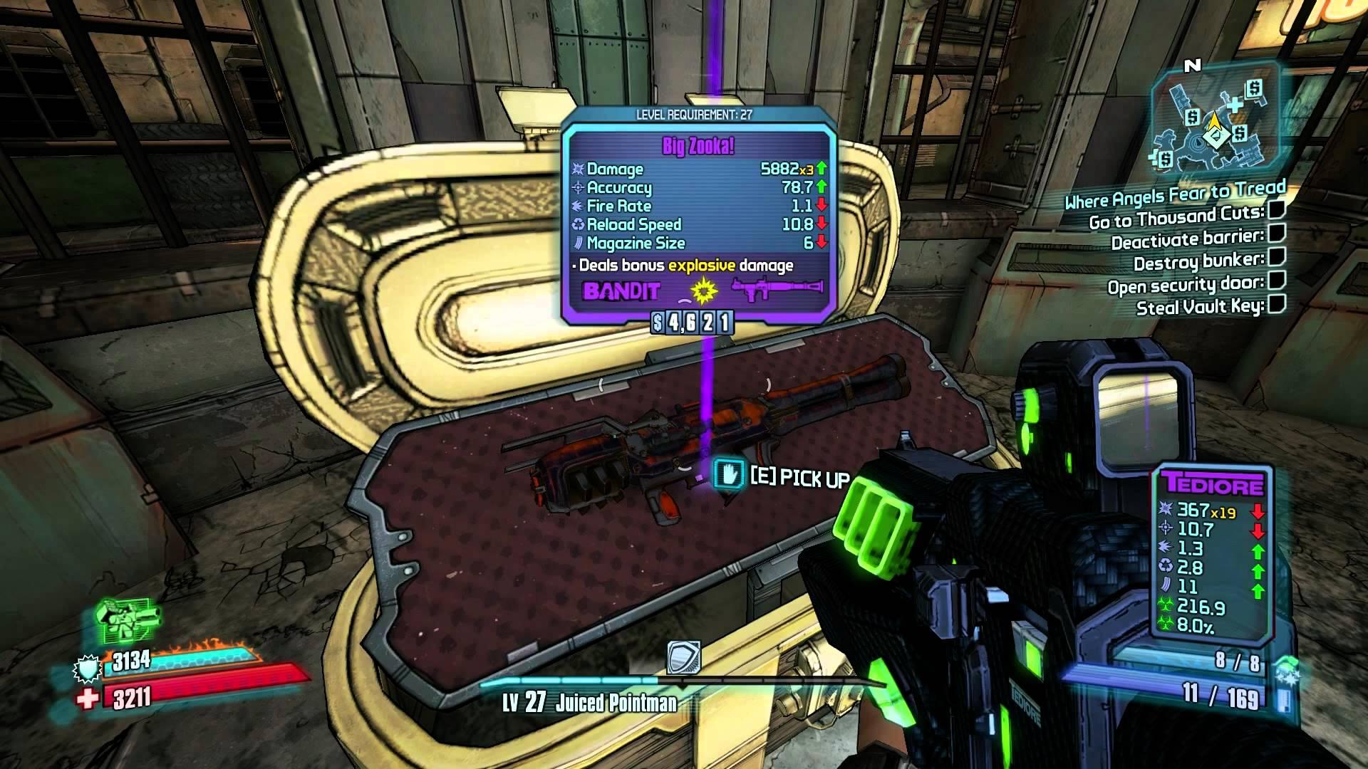 MAX LEVEL Golden Chest  Borderlands 2 Level 50 Sanctuary Golden