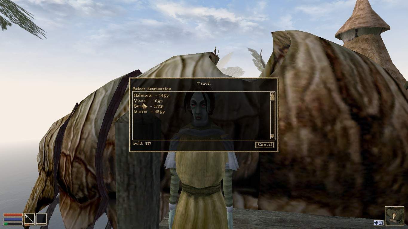 morrowind set carry weight