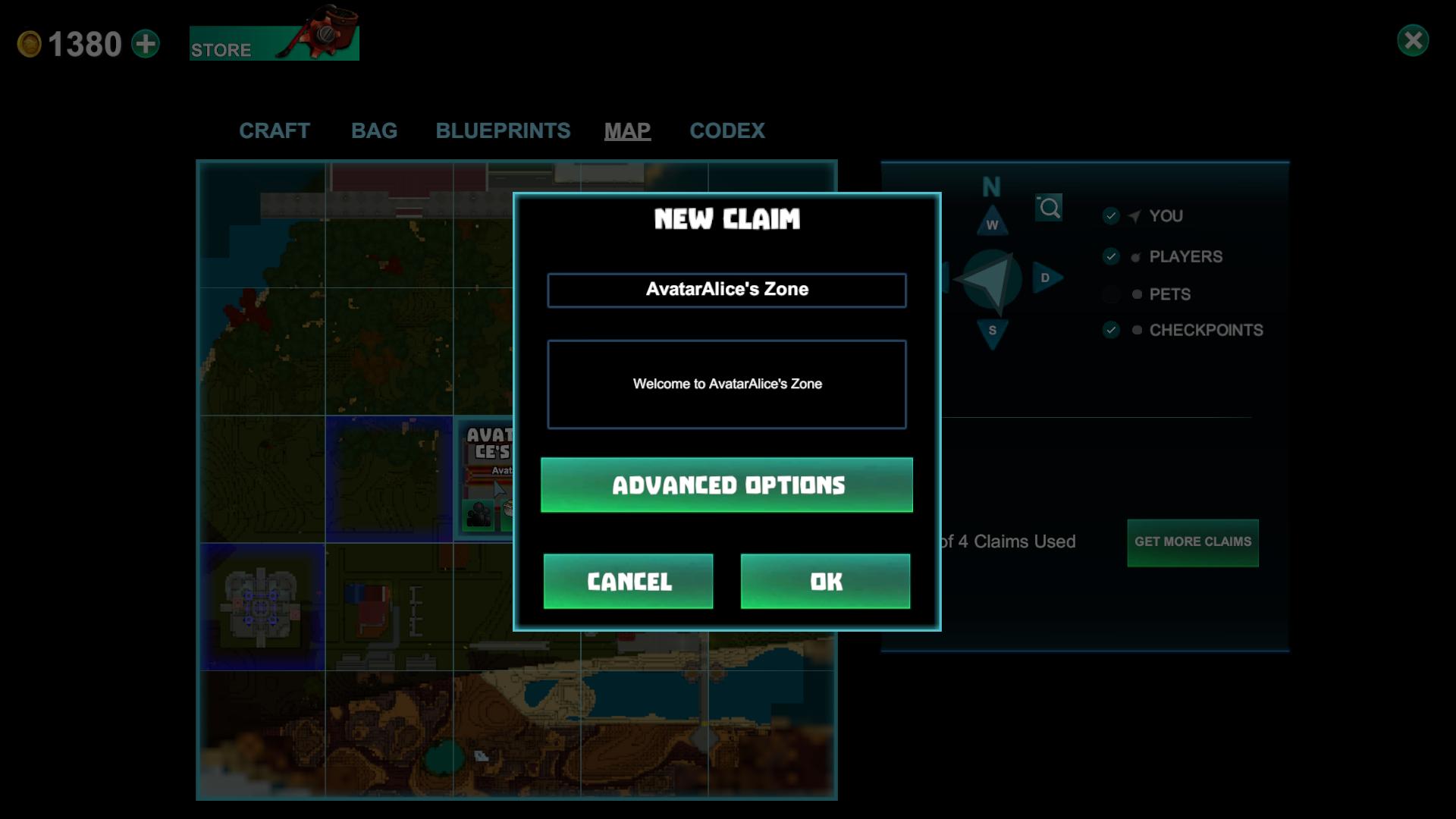 Creativerse Claims And Permissions