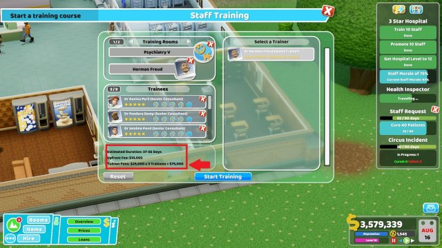 Two Point Hospital - School of the Gifted Employees Guide