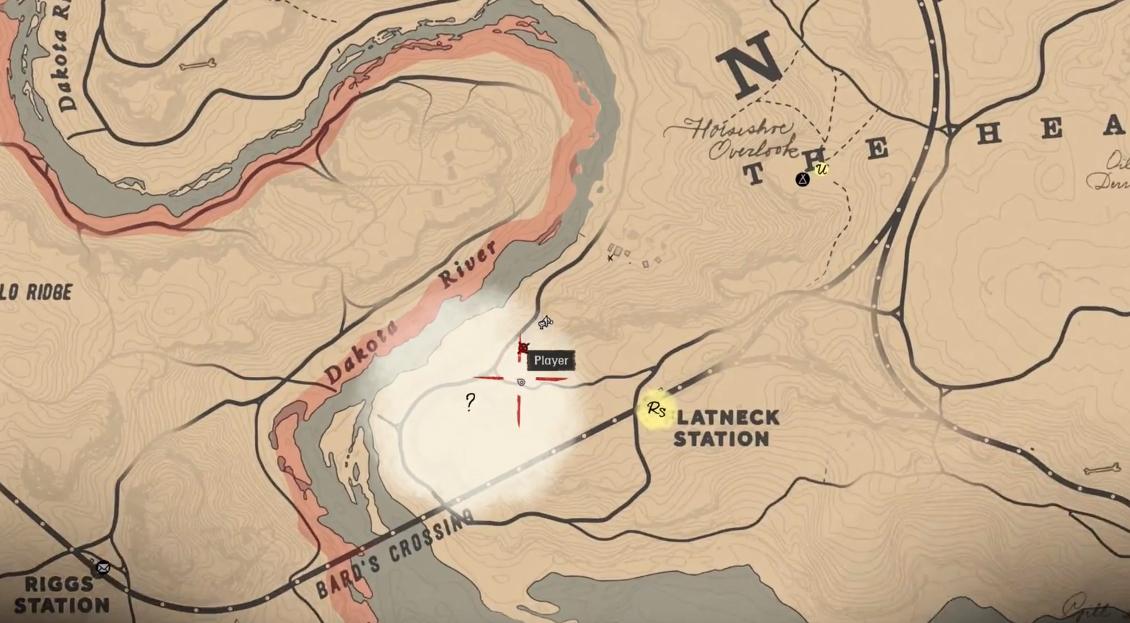 Gallery of Rdr2 The Poisonous Trail Map 1.