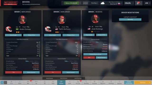 Motorsport Manager - Guide for New Managers Creating Your Own Team