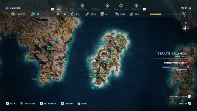 Assassin's Creed Odyssey - Locations of Orichalcum, Legendary Chests and Ancient Steles