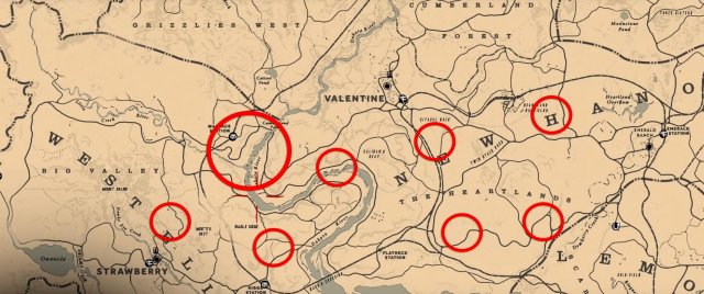 Red Dead Redemption 2 - All High Stakes Treasure Map Locations and Solutions