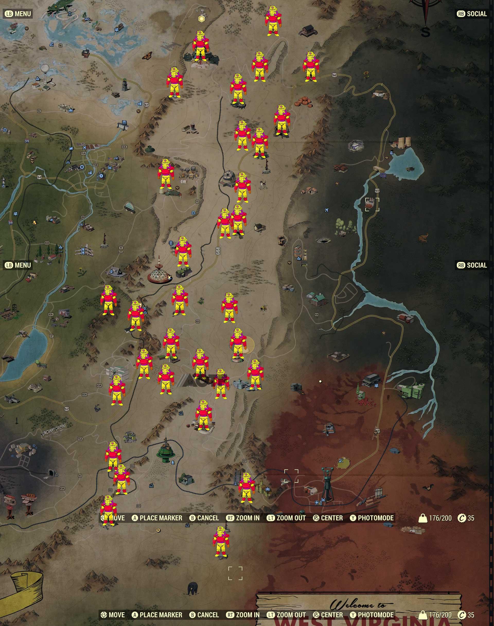 fallout 4 power armor locations