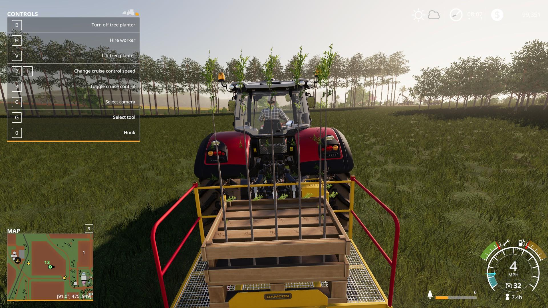 Farming Simulator 19 Tree Growth Stages From Start To Finish - roblox egg farm simulator script