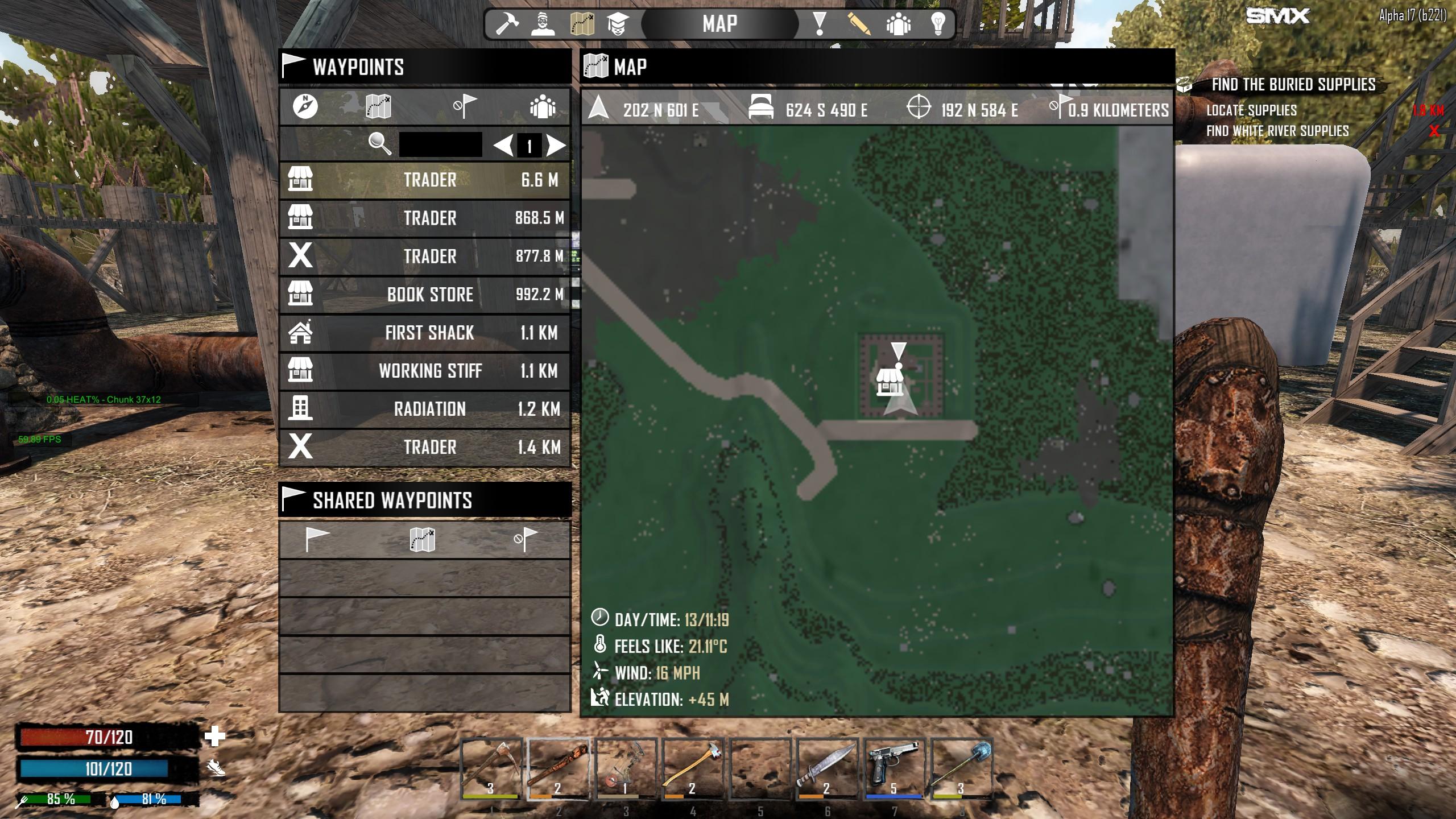 7 days to die trader locations xbox one