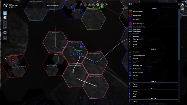 X4: Foundations - Sector Map