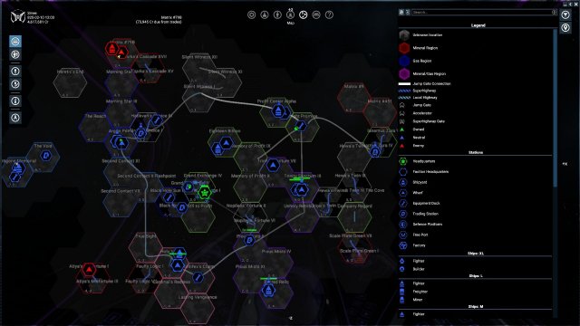 X4: Foundations - Sector Map