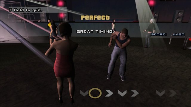 GTA: San Andreas - How to Fix a Laggy Arrows in the Dancing Minigame