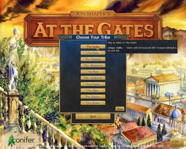 Jon Shafer's At the Gates - Tribes and Unique Abilities