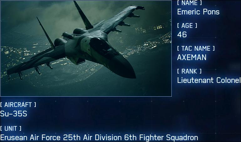 Ace Combat 7 Skies Unknown Named Aces Bird Of Prey Guide