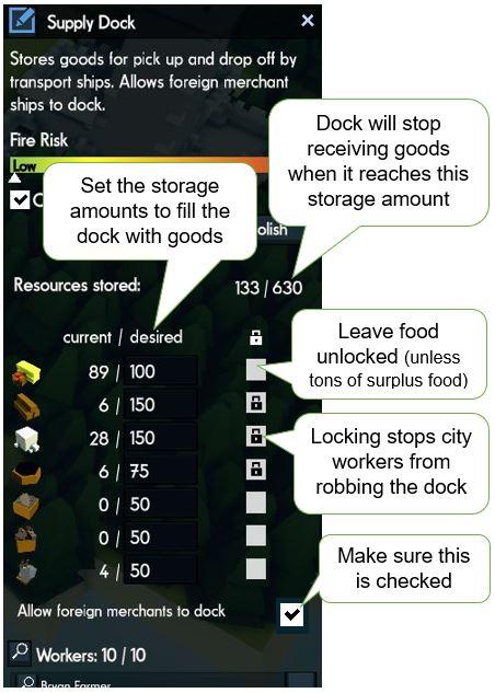 Kingdoms and Castles - Trading with Merchant Ships image 17