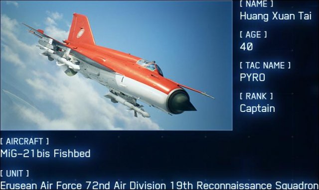 Ace Combat 7: Skies Unknown - Named Aces / Bird of Prey Guide image 7