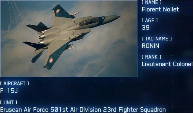 Ace Combat 7: Skies Unknown - Named Aces / Bird of Prey Guide image 28