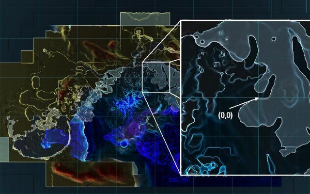 subnautica below zero map with spawn