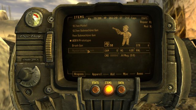 Fallout: New Vegas - How to Get the Mysterious Magnum without Killing The Lonesome Drifter image 11