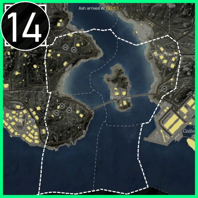 Ring of Elysium - Helicopter Map Locations (Europa Map)