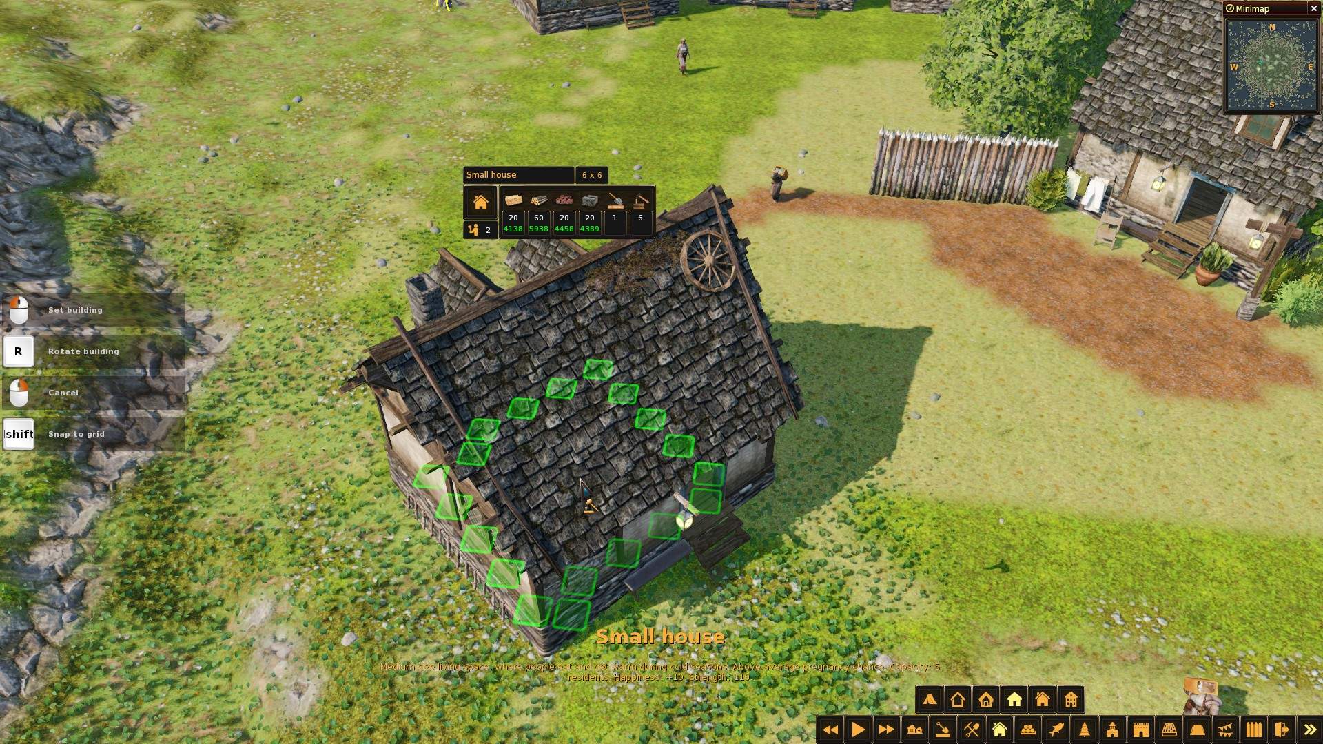 Life is Feudal: Forest Village - Rotate Buildings