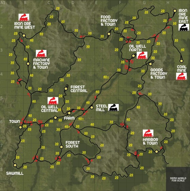 Derail Valley - Navigational Aid (Suggested Speed Zones, Default Switch ...