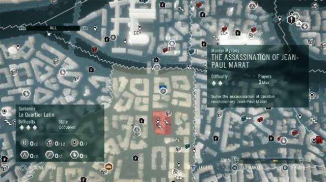 Assassin's Creed Unity - Murder Mystery Locations and Solutions