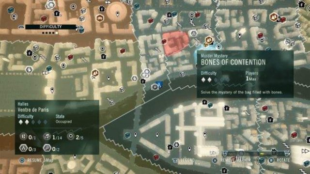 Assassin's Creed Unity - Murder Mystery Locations and Solutions