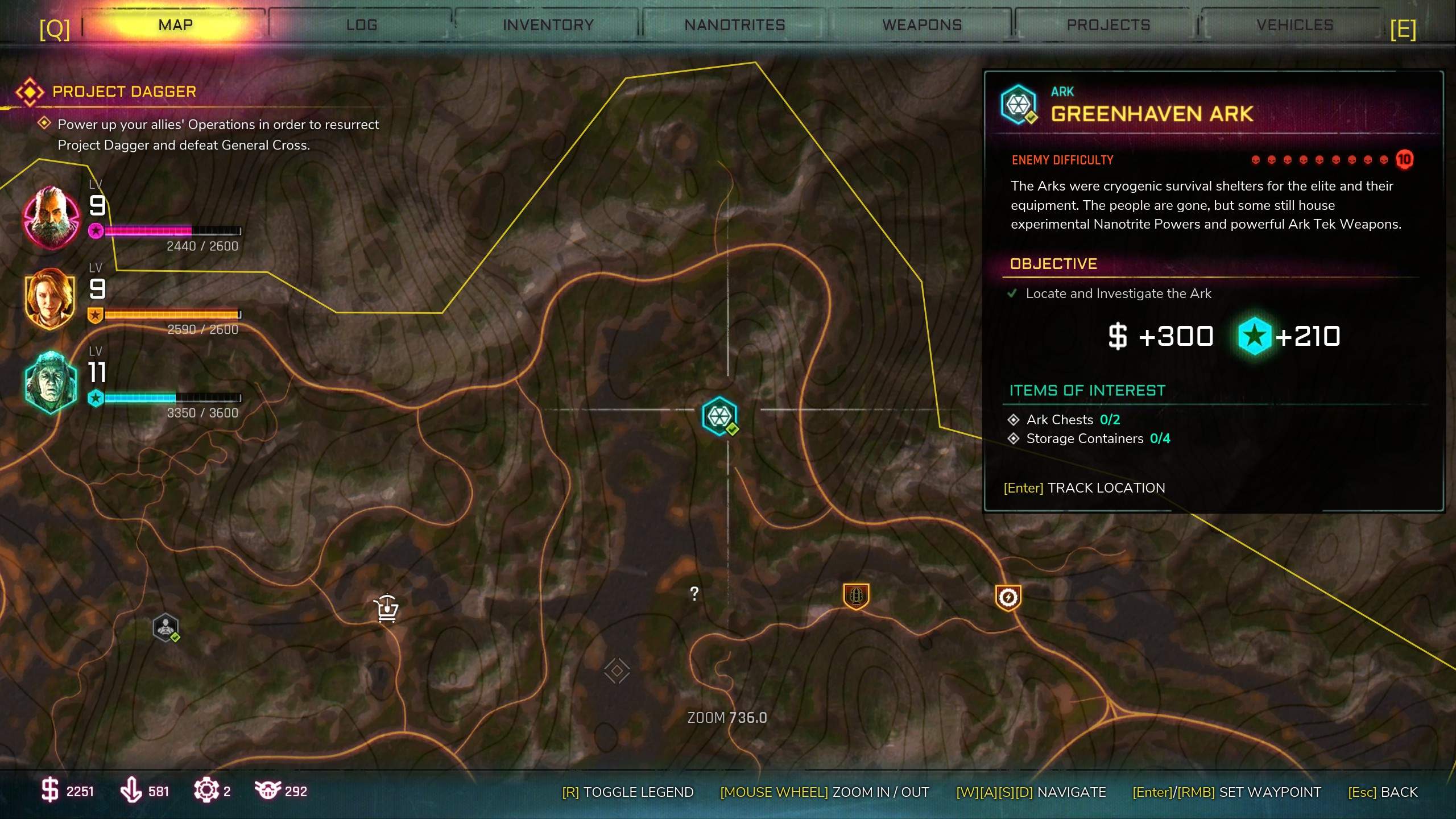rage 2 ark locations map